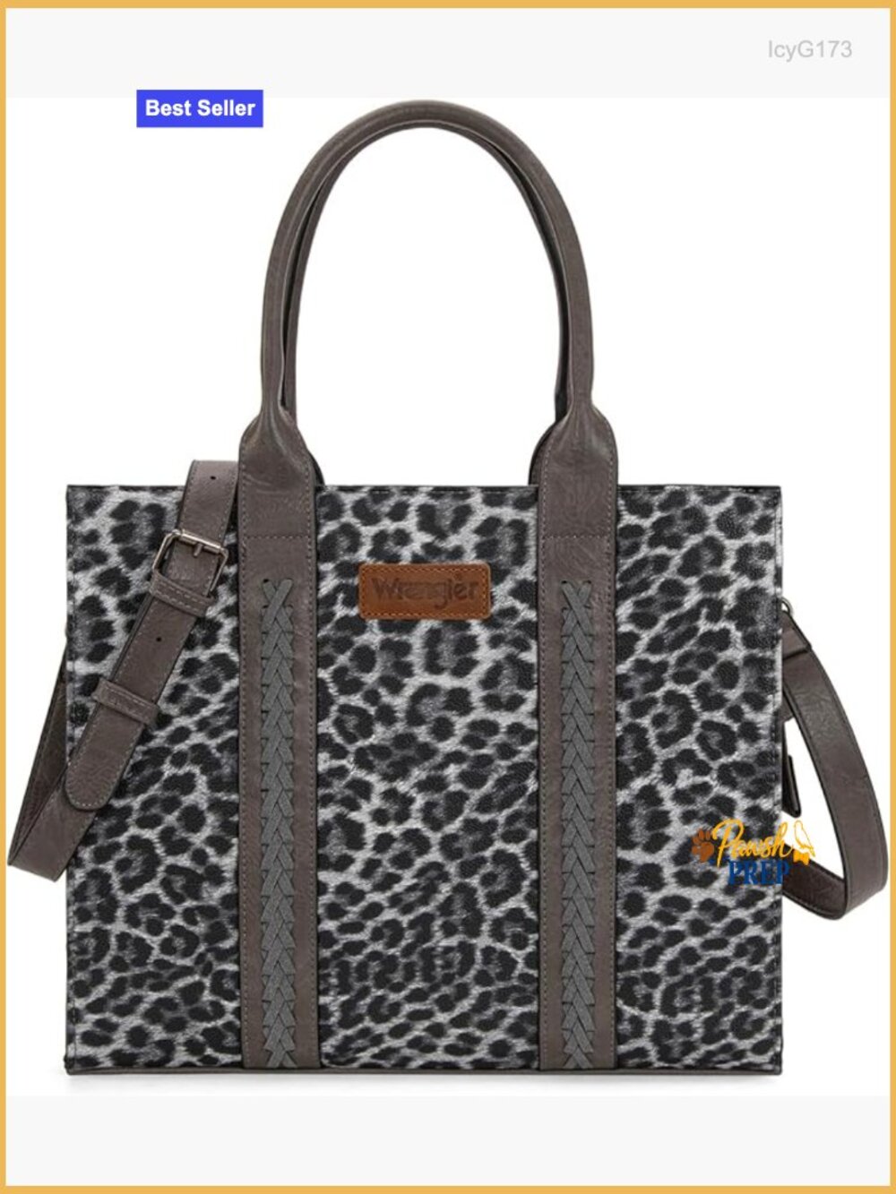 Large Satchel Tote Work Handbag Faux Leather Crossbody